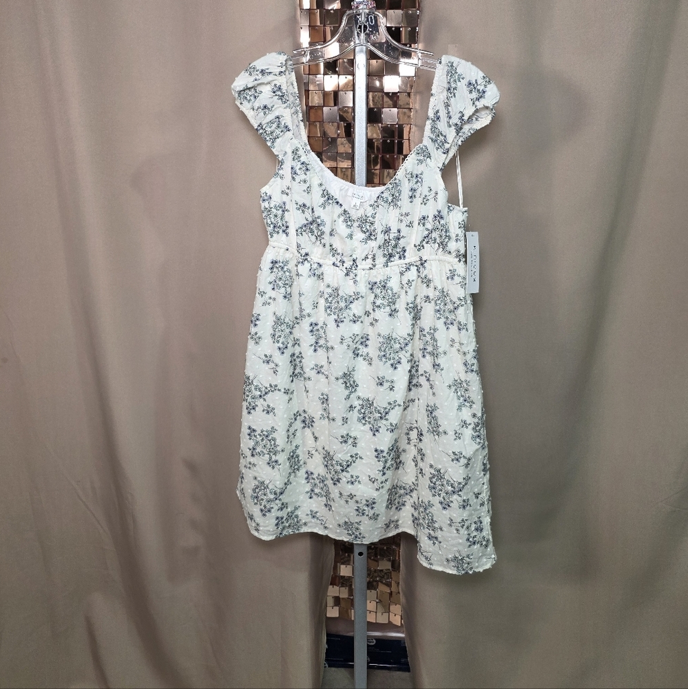 NWT Kirious Los Angeles Floral Dress Large P2P 18-19 L 21